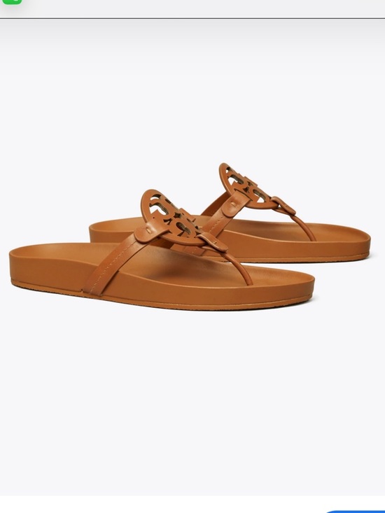 Tory Burch Shoes - Tory Burch Miller Cloud Thong Sandals in Tan, New in the Box Sz 8.5